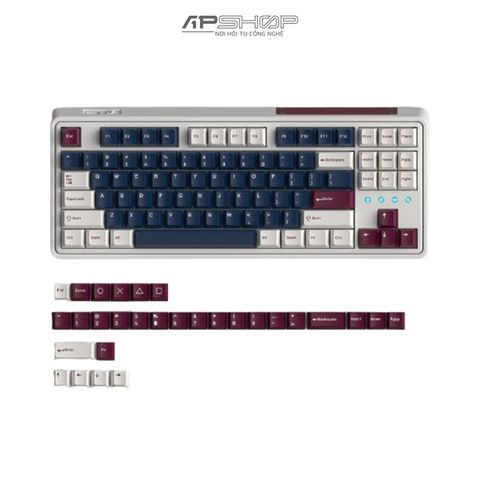 Bàn phím FL Esport CMK87 SAM Metal Heart Bluetooth + Wireless | Chính hãng