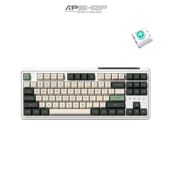 Bàn phím FL Esport CMK87 SAM Tropical Forest RGB 3 Mod | Chính hãng