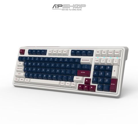 Bàn phím FL Esport CMK98 SAM Metal Heart Bluetooth + Wireless | Chính hãng