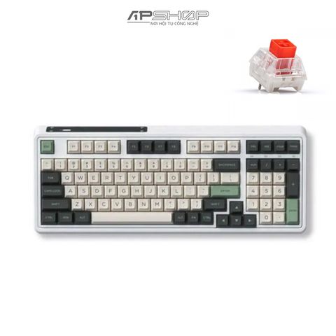Bàn phím FL Esport CMK98 SAM Tropical Forest Bluetooth + Wireless | Chính hãng