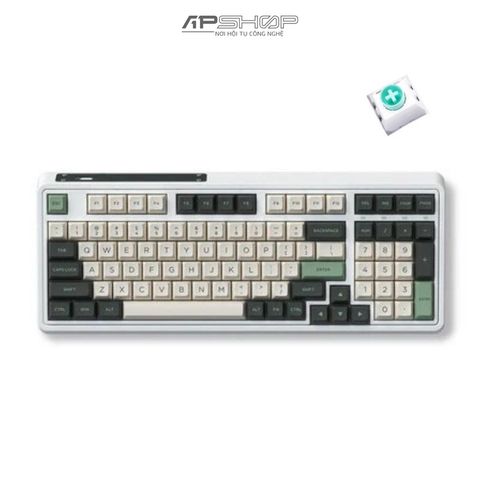 Bàn phím FL Esport CMK98 SAM Tropical Forest Bluetooth + Wireless | Chính hãng