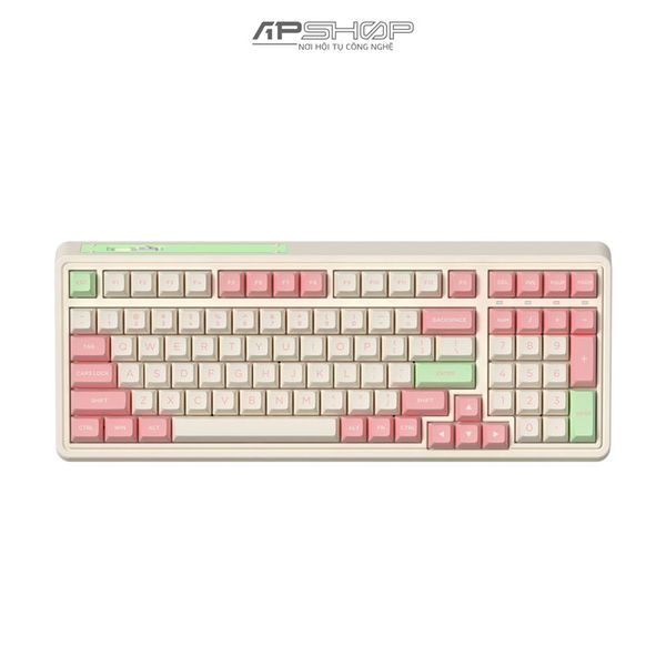 Bàn phím FL Esport CMK99SAM Strawberry Sundae RGB Hotswap 3 Mod | Chính hãng