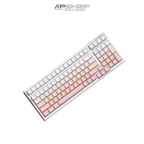 Bàn phím FL Esport FL100CPM RGB White Olivia Hotswap 3 Mod | Chính hãng