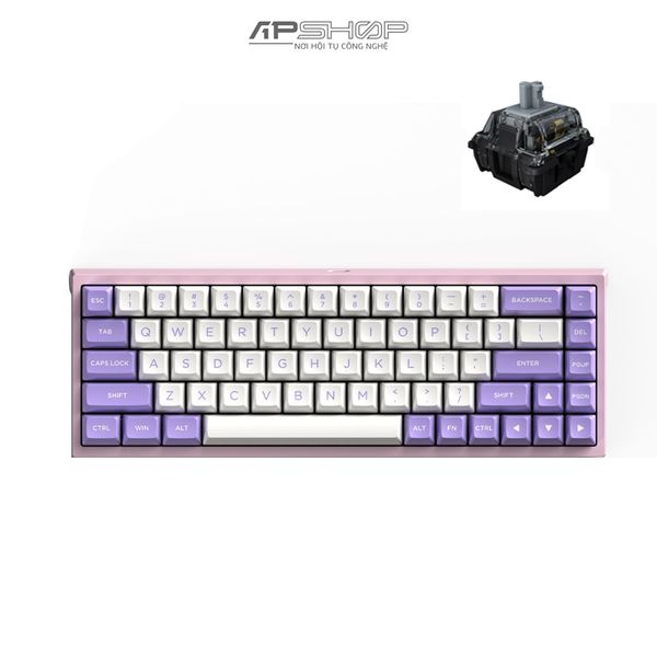 Bàn phím FL Esport FL680SAM Purple 3 Mod | Chính hãng