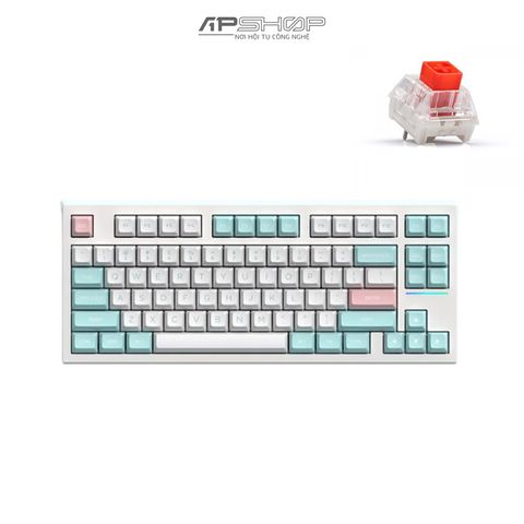 Bàn phím FL Esport FL750 SAM Marshmallow Bluetooth + Wireless | Chính hãng