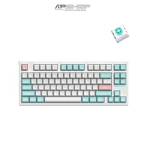 Bàn phím FL Esport FL750 SAM Mashmallow Bluetooth + Wireless | Chính hãng