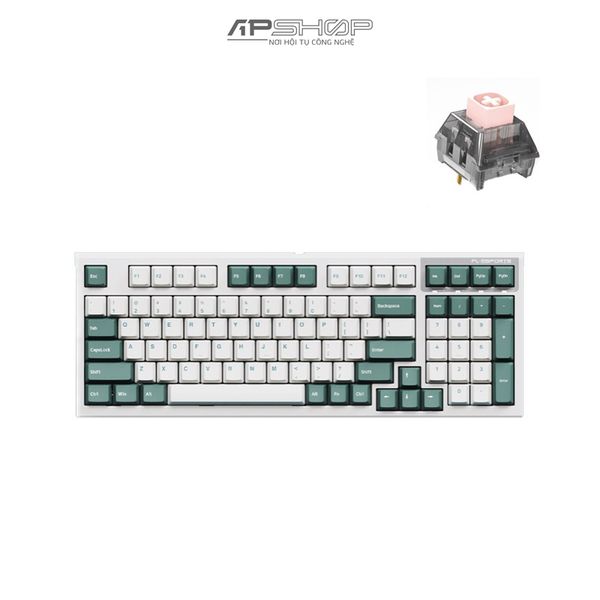 Bàn phím FL Esport FL980CP Aqua Green | Chính hãng