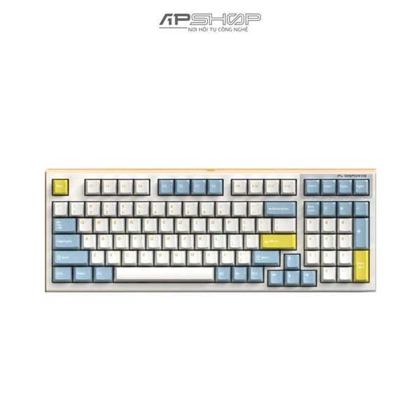 Bàn phím FL Esport FL980CPM Sea Salt 3 Mod | Chính hãng