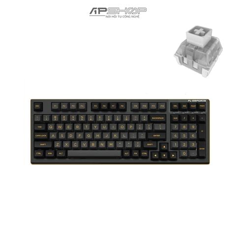 Bàn phím FL Esport FL980SAM Polar Night FSA Keycap Bluetooth + Wireless