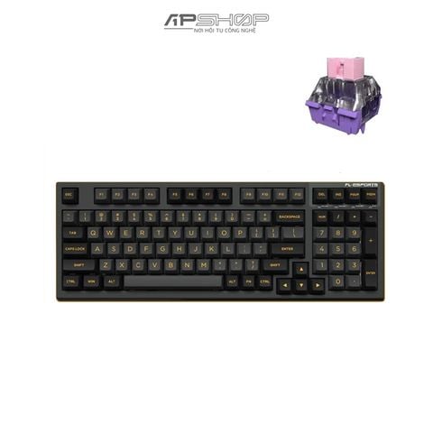 Bàn phím FL Esport FL980SAM Polar Night FSA Keycap Bluetooth + Wireless