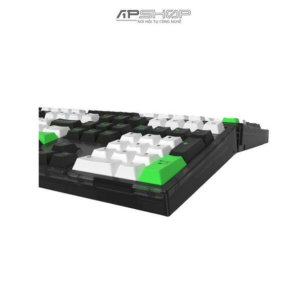 Bàn phím FL Esport GP108CP Blackish Green Gasket Mount RGB Hotswap | Chính hãng