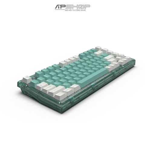Bàn phím FL Esport Q75 Azure Green 3 Mode Bluetooth + Wireless Gasket Mount RGB | Chính hãng