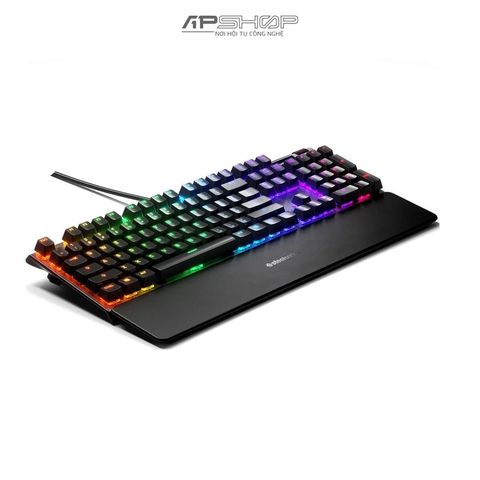 Bàn phím gaming có dây Apex 5 kèm kê tay SteelSeries | Chính hãng