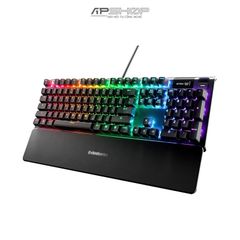 Bàn phím gaming có dây Apex 5 kèm kê tay SteelSeries | Chính hãng