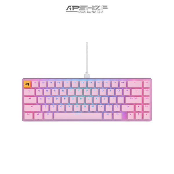 Bàn phím Glorious GMMK 2 RGB Mini 65% Hotswap Pre Built Glorious FOX Red Switch | Chính hãng