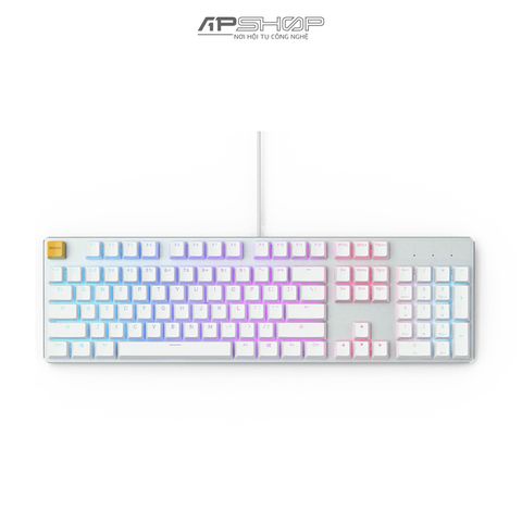 Bàn phím Glorious GMMK RGB Fullsize White Hotswap | Chính hãng