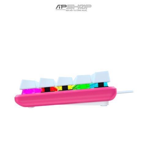 Bàn phím HyperX Alloy Origins 60 RGB Pink White-apshop