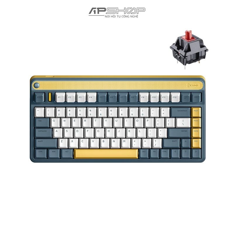 Bàn phím IQUNIX A80 Explorer RGB Bluetooth 5.0 + Wireless 2.4Ghz | Chính hãng