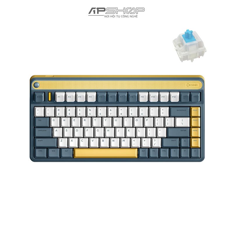 Bàn phím IQUNIX A80 Explorer RGB Bluetooth 5.0 + Wireless 2.4Ghz | Chính hãng