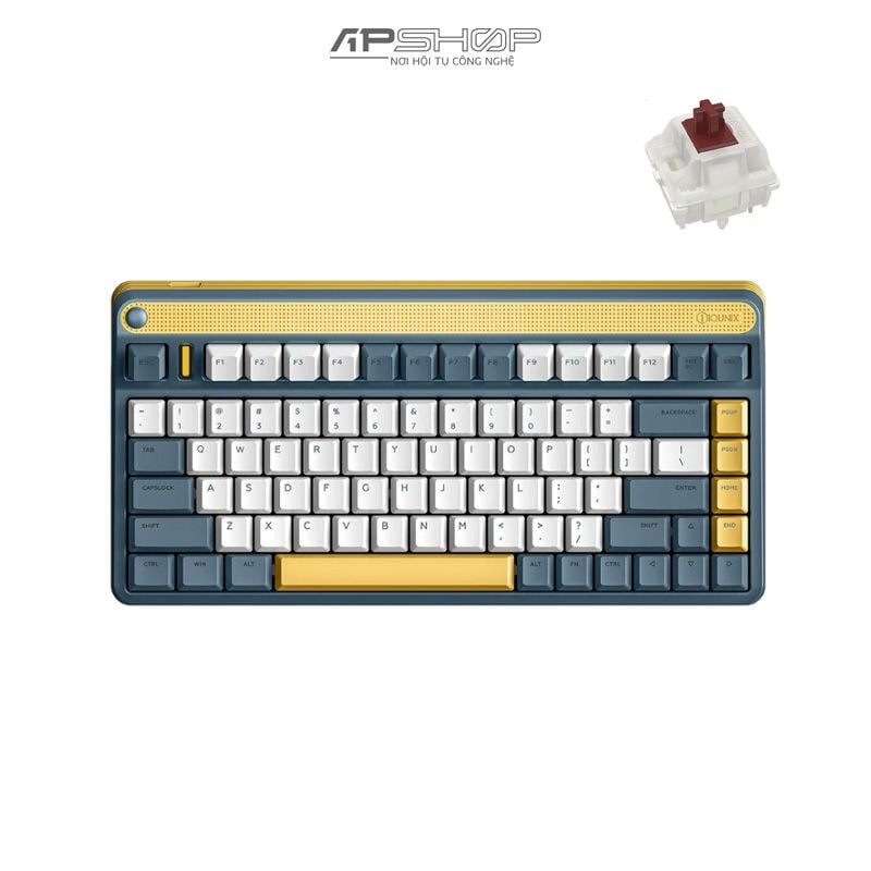 Bàn phím IQUNIX A80 Explorer RGB Bluetooth 5.0 + Wireless 2.4Ghz | Chính hãng