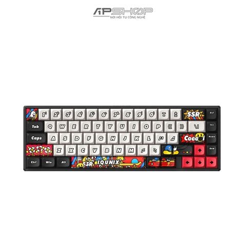 Bàn phím IQUNIX F65 Graffiti Diary RGB/ Layout 65%/ 3 Mod | Chính hãng