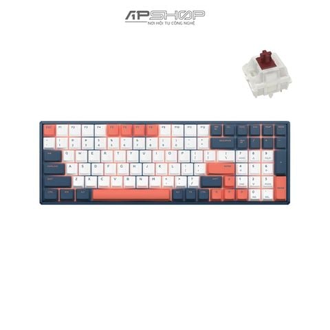 Bàn phím IQUNIX F96 Coral Sea RGB Aluminum Case Bluetooth 4.0 | Chính hãng