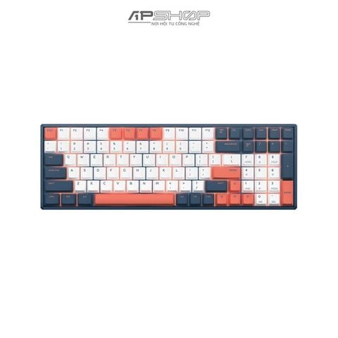Bàn phím IQUNIX F96 Coral Sea RGB Aluminum Case Bluetooth 4.0 | Chính hãng
