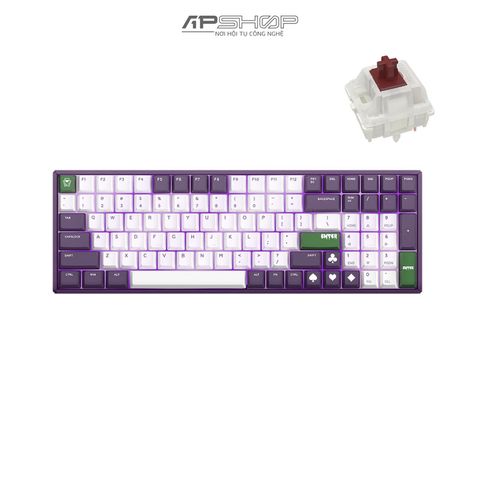 Bàn phím IQUNIX F96 Joker RGB Aluminum Case Bluetooth 4.0 | Chính hãng