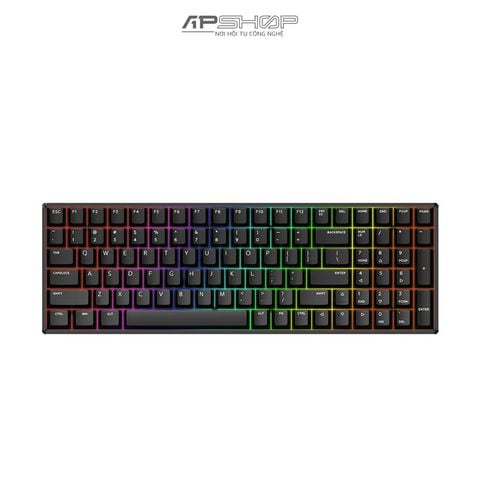 Bàn phím IQUNIX F97 Dark Side Aluminum Case Bluetooth / Wireless Hotswap RGB | Chính hãng