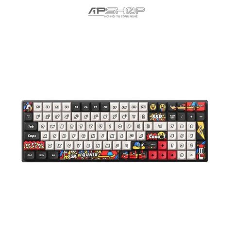 Bàn phím IQUNIX F97 Graffiti Diary RGB/ Layout 96%/ 3 Mod | Chính hãng