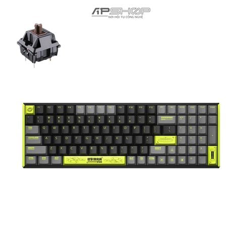 Bàn phím IQUNIX F97 Typinglab Aluminum Case Bluetooth / Wireless Hotswap | Chính hãng