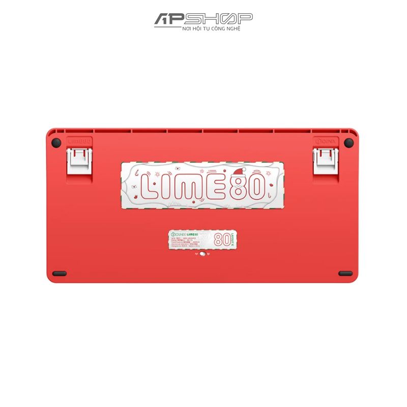 Bàn phím IQUNIX L80 Chrismas Bluetooth 5.0 + Wireless 2.4Ghz RGB | Chính hãng