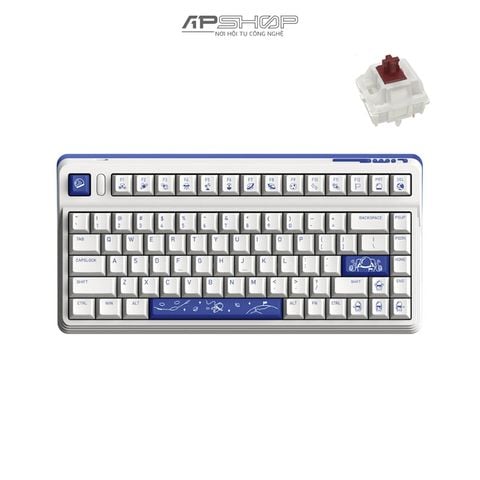 Bàn phím IQUNIX L80 Cosmic Traveller Bluetooth 5.0 + Wireless 2.4Ghz