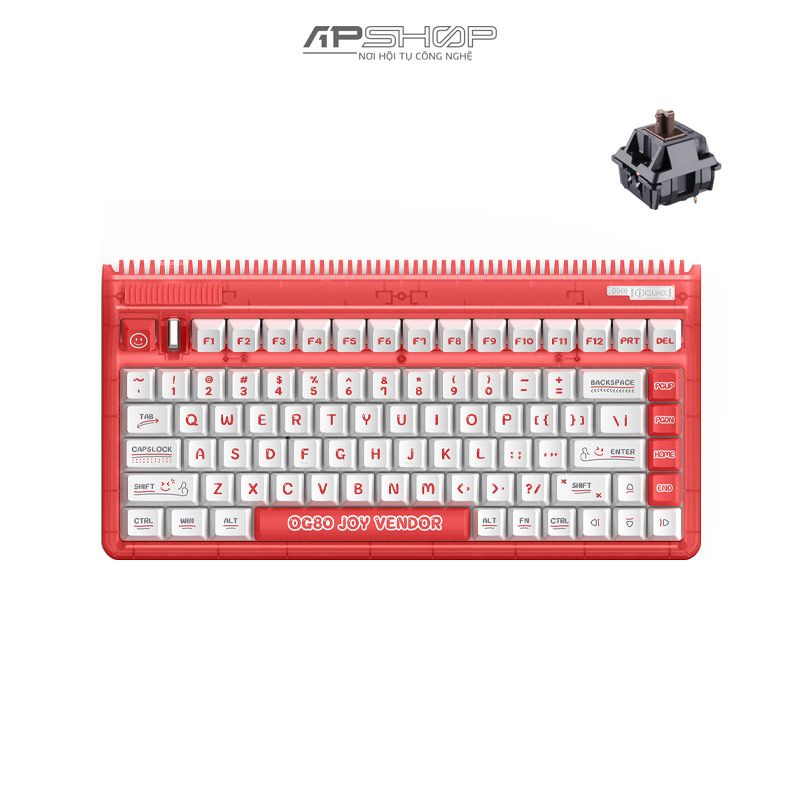 Bàn phím IQUNIX OG80 Joy Vendor Bluetooth / Wireless Hotswap RGB | Chính hãng