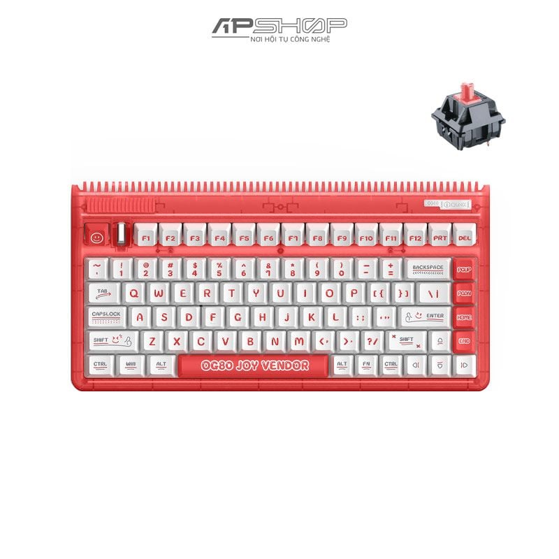 Bàn phím IQUNIX OG80 Joy Vendor Bluetooth / Wireless Hotswap RGB | Chính hãng