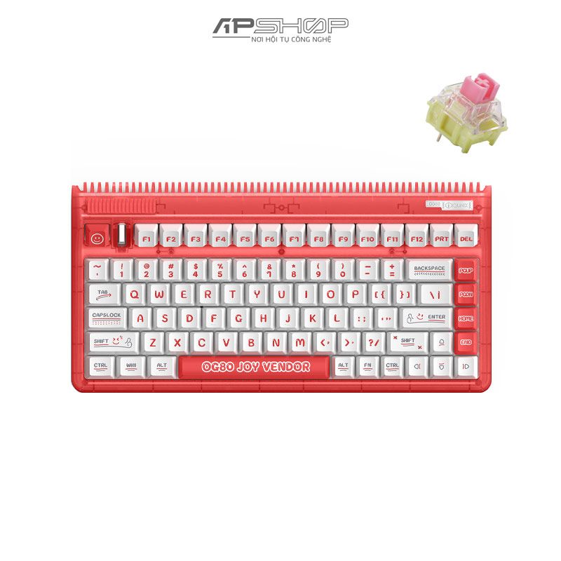 Bàn phím IQUNIX OG80 Joy Vendor Bluetooth / Wireless Hotswap RGB | Chính hãng