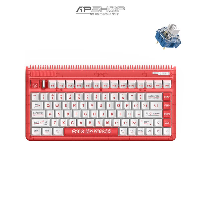 Bàn phím IQUNIX OG80 Joy Vendor Bluetooth / Wireless Hotswap RGB | Chính hãng