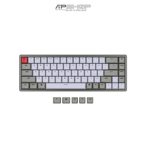 Bàn phím Keychron K6 Nhôm Hotswap Không Led | Chính hãng