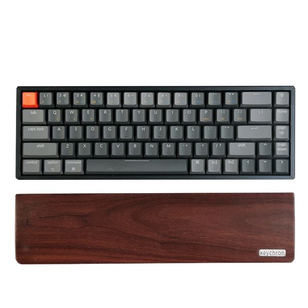 Kê tay bàn phím Keychron K6 Walnut Wood Palm Rest