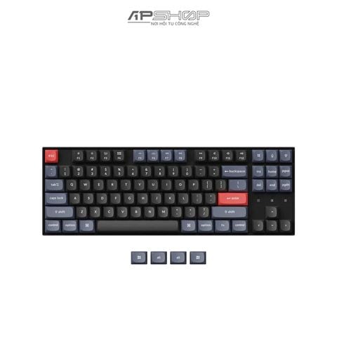 Bàn phím Keychron K8 Pro RGB Nhựa Hotswap Bluetooth 5.1 | Chính hãng