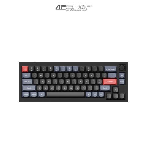 Bàn phím Keychron Q2 Carbon Black B Có Knob Full Assembled | Chính hãng