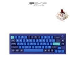 Bàn phím Keychron Q2 Navy Blue A Có Knob Full Assembled | Chính hãng