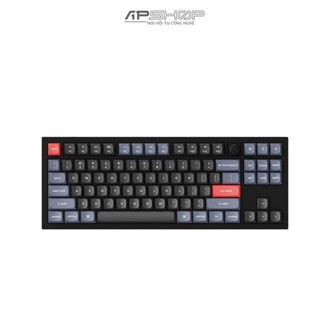 Bàn phím Keychron Q3 Carbon Black B Có Knob Full Assembled | Chính hãng