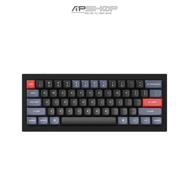 Bàn phím Keychron Q4 Carbon Black A Full Assembled | Chính hãng