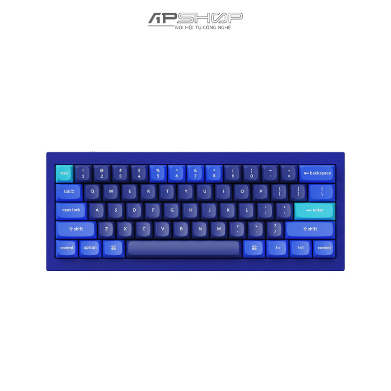 Bàn phím Keychron Q4 Navy Blue A Full Assembled | Chính hãng
