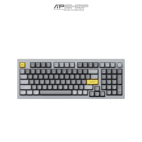 Bàn phím Keychron Q5 Silver Grey B Có Knob Full Assembled | Chính hãng