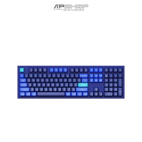 Bàn phím Keychron Q6 Navy Blue B Không Knob Full Assembled | Chính hãng