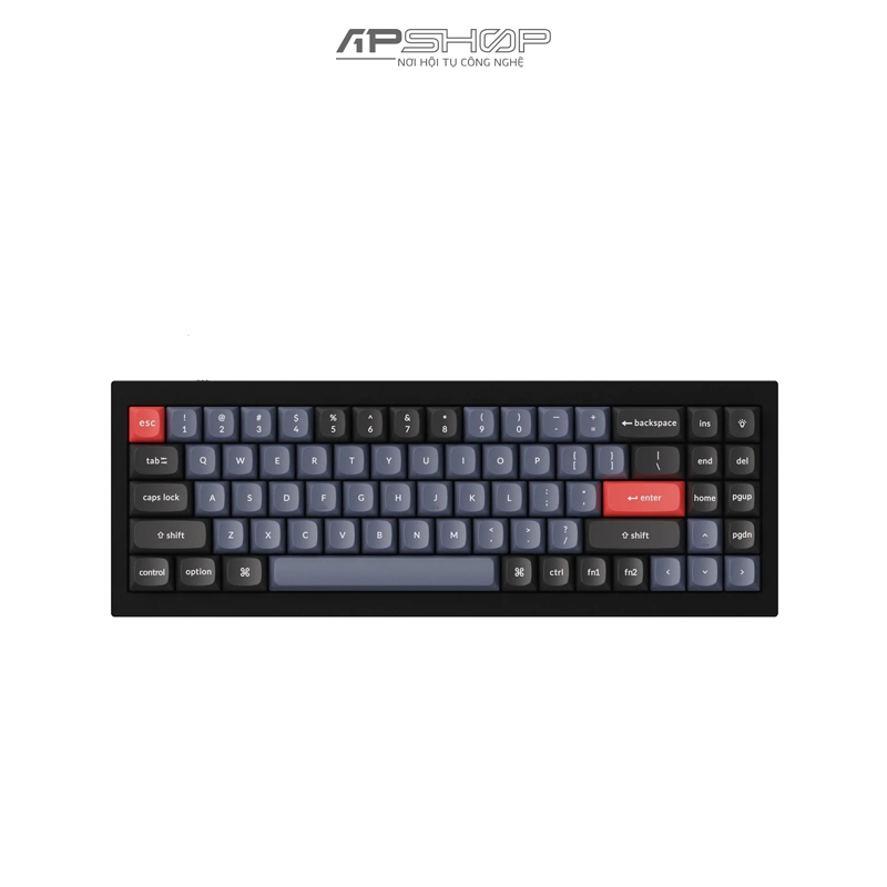 Bàn phím Keychron Q7 Carbon Black A Full Assembled | Chính hãng