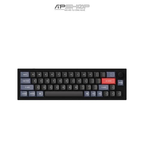 Bàn phím Keychron Q9 Carbon Black B Có Knob Full Assembled | Chính hãng