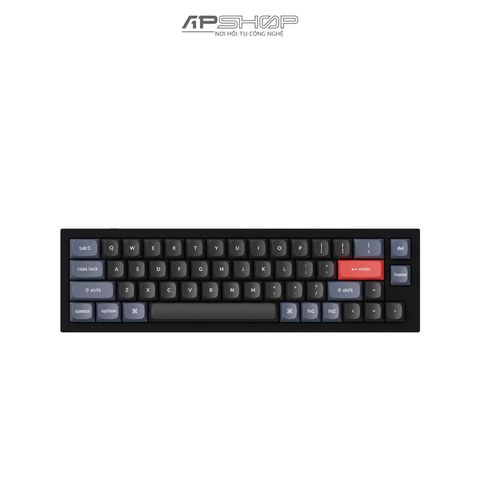 Bàn phím Keychron Q9 Carbon Black B Không Knob Full Assembled | Chính hãng